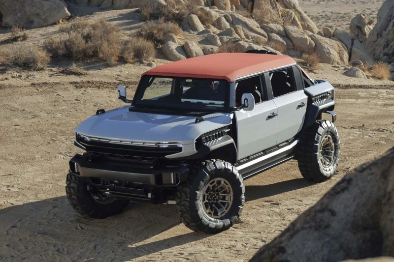 Представлен GMC Hummer X &mdash; потенциальный конкурент Ford Bronco и Jeep Wrangler