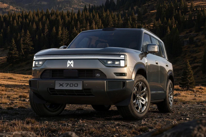 Брутальный M-Hero X700 показал свой интерьер, скоро в продаже