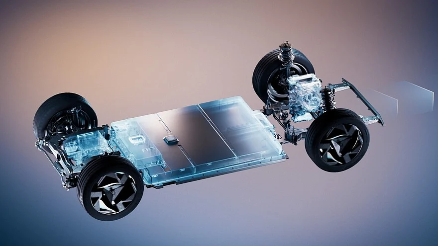 Варианты исполнения платформы RGEV medium 2.0 для электромобилей