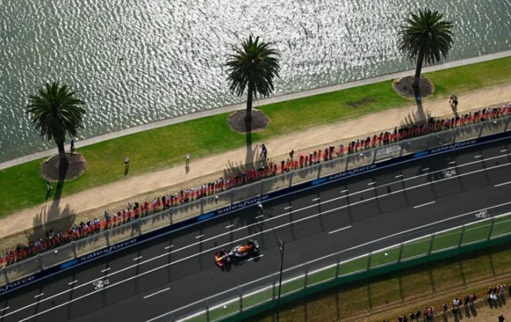 Стартовая решетка Гран При Австралии