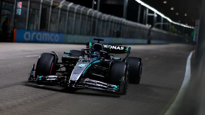 Джордж Рассел выиграл Гран При Сингапура, McLaren завоевала Кубок Конструкторов