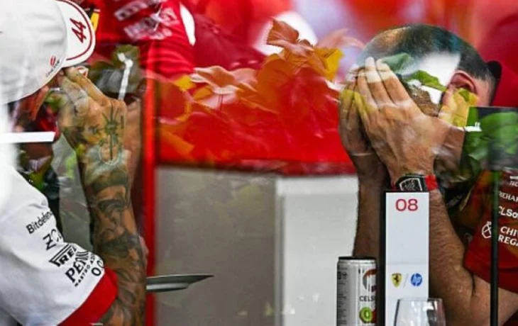 Фотографы запечатлели эмоциональный разговор Хэмилтона и Вассёра в паддоке