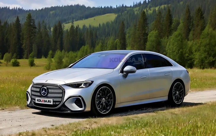 Электрический Mеrcedes-Benz C-класса: новые изображения