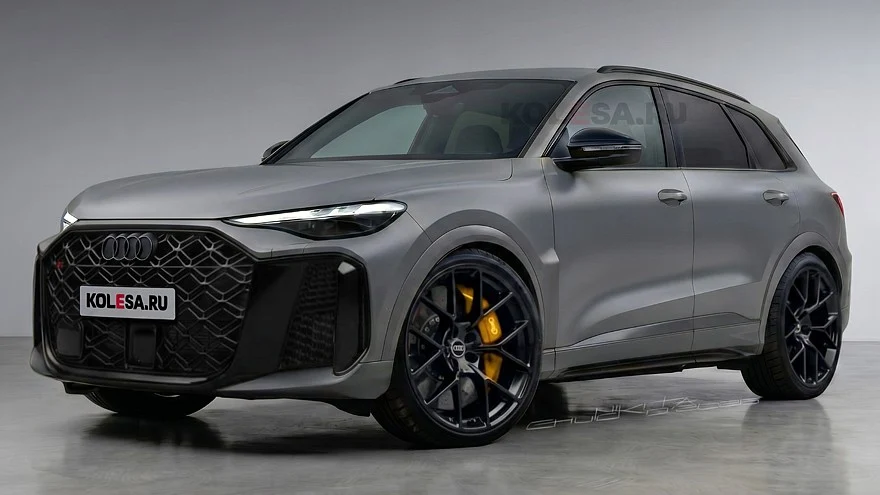 Рендер нового Audi RS Q5 в разных цветах