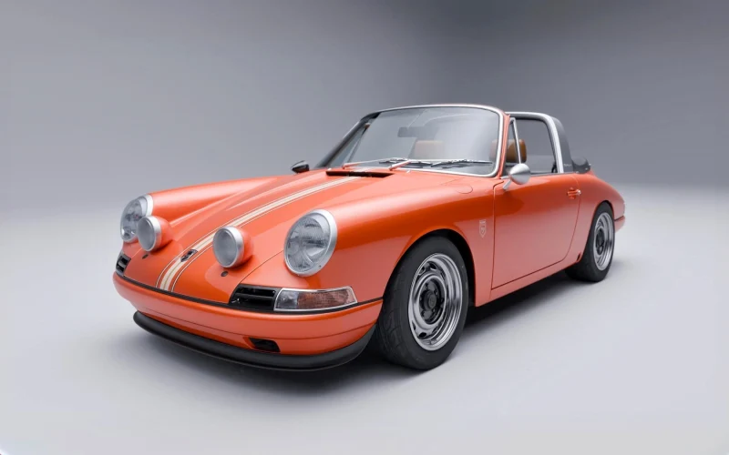 Диета по-венгерски: карбоновая KAMM 912c Targa в безупречном классическом стиле