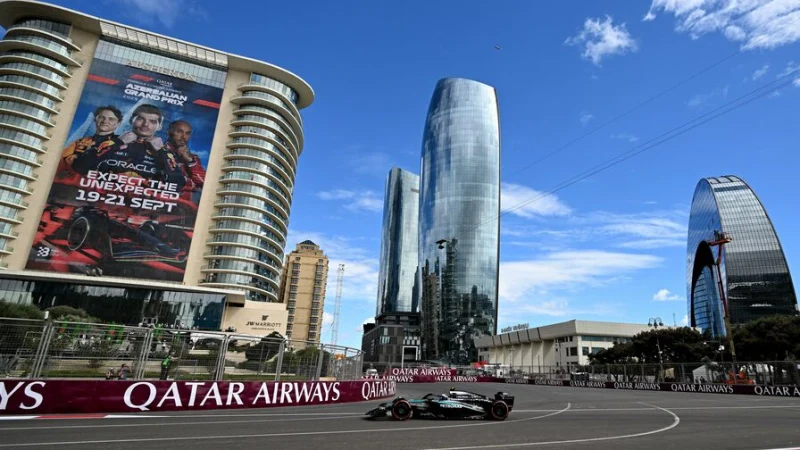 Без дождя и с попутным ветром: какая погода ждет Формулу 1 в Баку