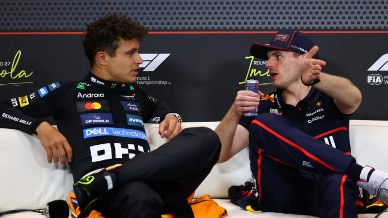 &laquo;Они вечно жалуются!&raquo;. Норрис ответил на обвинения со стороны Ферстаппена