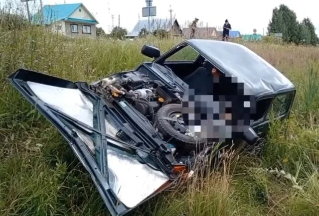  &laquo;Не был пристегнут ремнем безопасности&raquo;: &laquo;Нива&raquo; съехала в кювет в Удмуртии