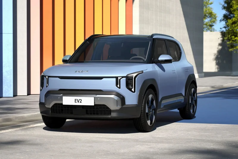 Kia запустила серийное производство кроссовера EV2 на заводе в Словакии