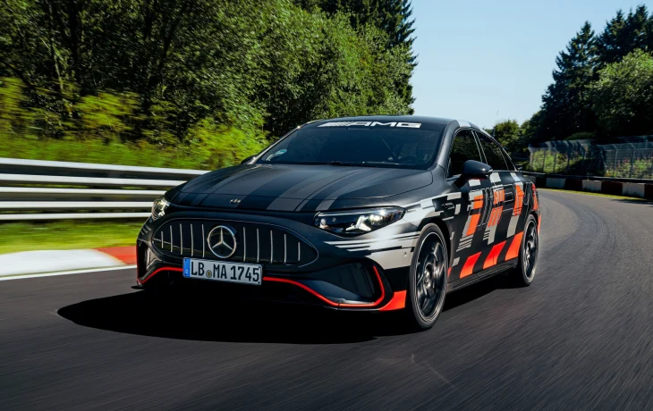 Электрический Mercedes-AMG CLA 45 оказался на Нюрбургринге быстрее бензинового Audi RS 3