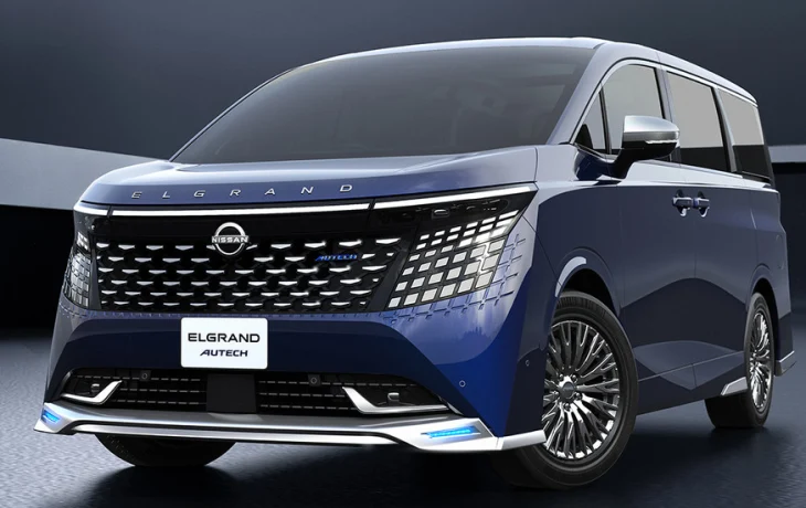 Ещё не поступивший в продажу новый Nissan Elgrand получил несколько особых версий