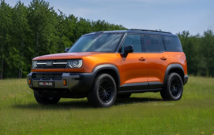 Новый кроссовер Geely Galaxy Cruiser: первые изображения