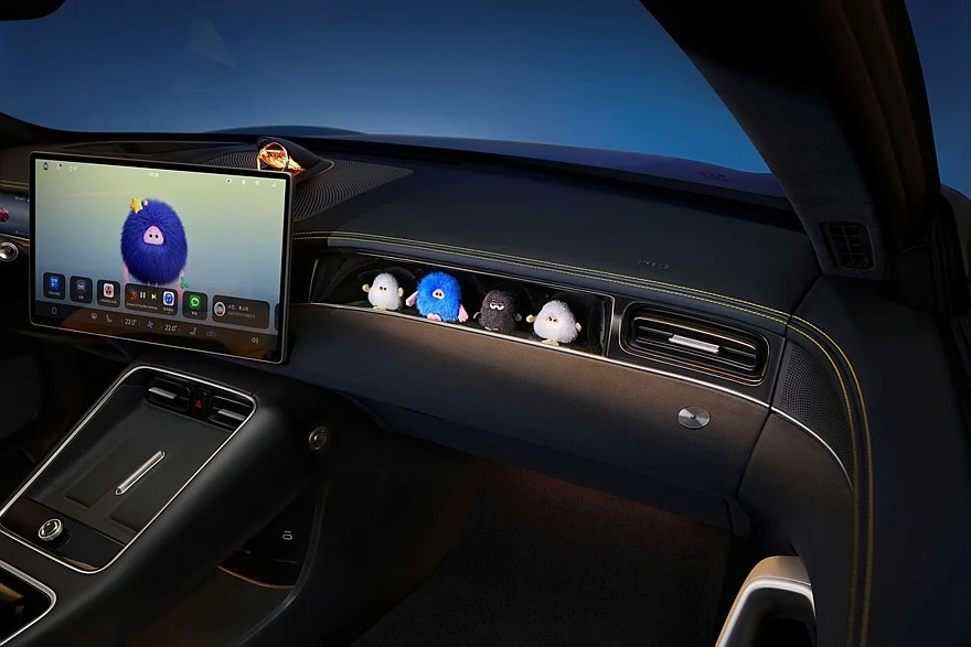 Интерьер Shangjie Z7