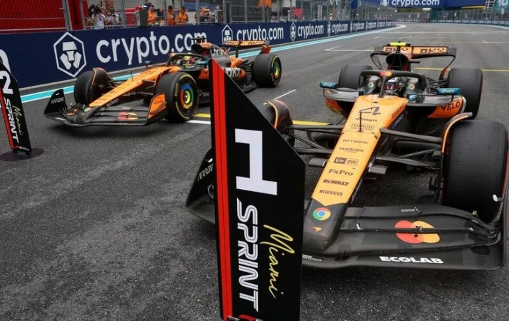 McLaren установила уникальное достижение на Гран При Майами