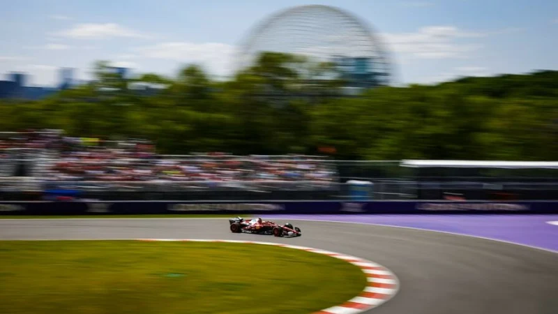 Трансляция гонки Формулы 1 в Канаде