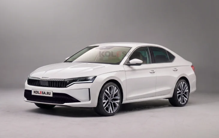 Второй рестайлинг Skoda Octavia: первые изображения