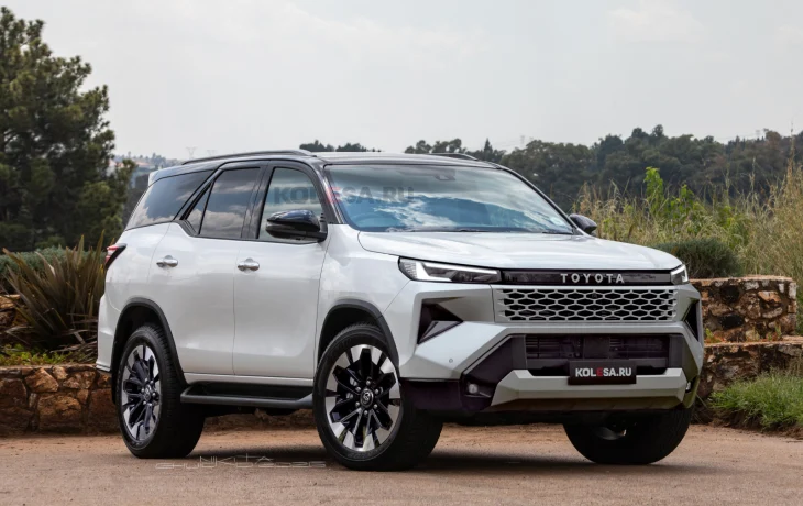 Обновлённый Toyota Fortuner: первые изображения