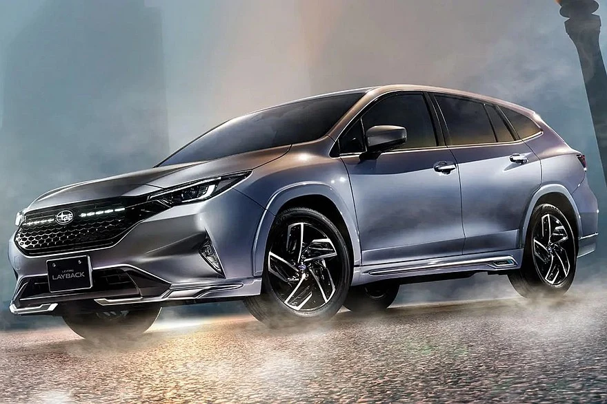 Гибридный Subaru Levorg Layback с опциональными дизайн-пакетами