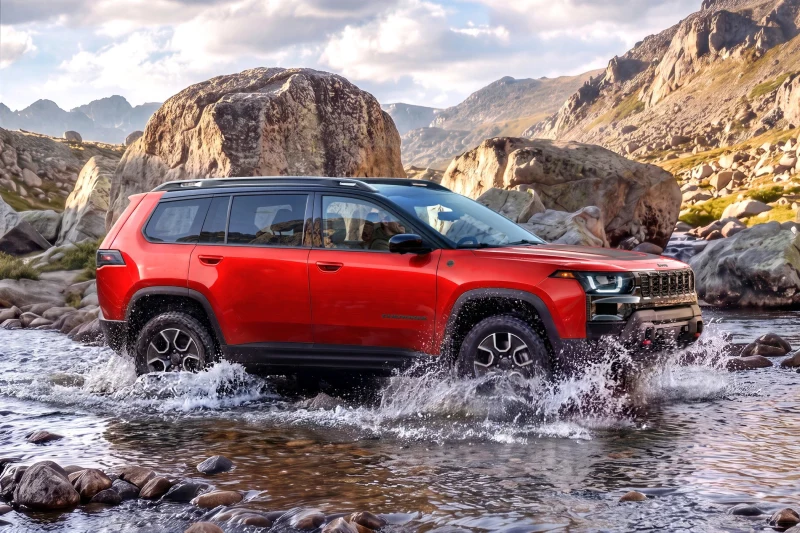 Новый Jeep Cherokee Trailhawk: полноценный внедорожник на базе гибридного кроссовера