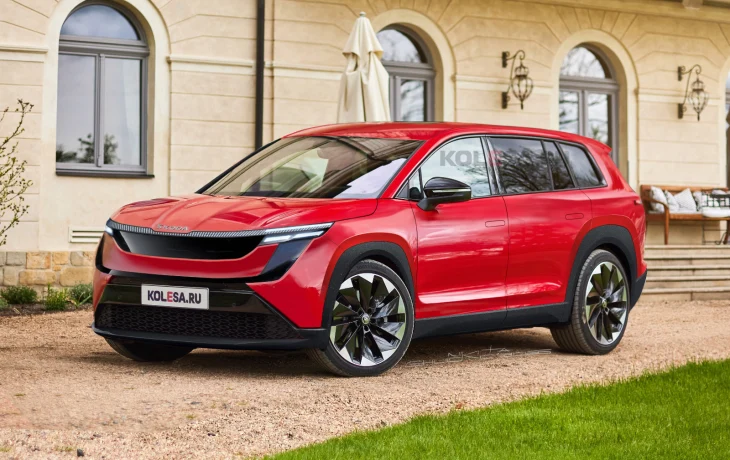 Новый флагманский кроссовер Skoda: первые изображения