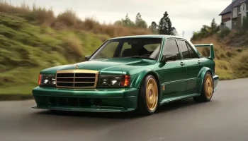 Vespera Iride Evo 5: крутой рестомод в стиле Mercedes-Benz 190 E 2.5-16 Evolution II