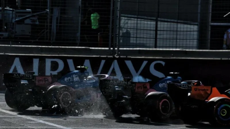 Стюарды не прислушались к Норрису после тарана Колапинто в Баку