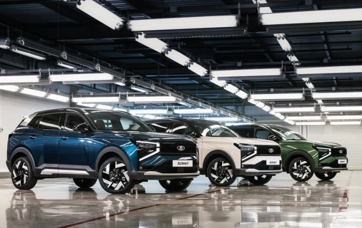 АВТОВАЗ начал производство кроссовера Lada Azimut: официальные фото новинки
