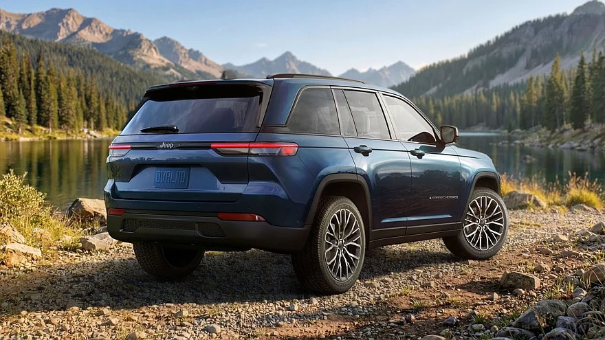На фото: Jeep Grand Cherokee Overland