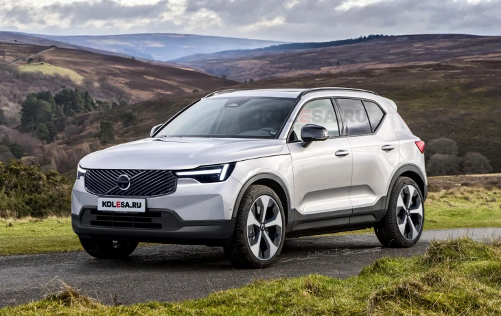 Обновлённый Volvo XC40: первые изображения