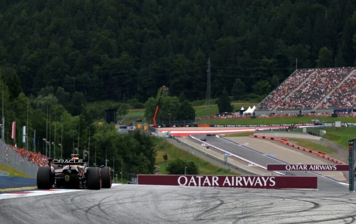 Трансляция третьей тренировки Гран При Австрии Формулы 1