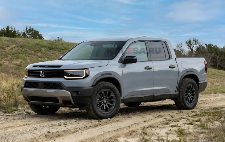 Новый пикап Honda Ridgeline: первые изображения