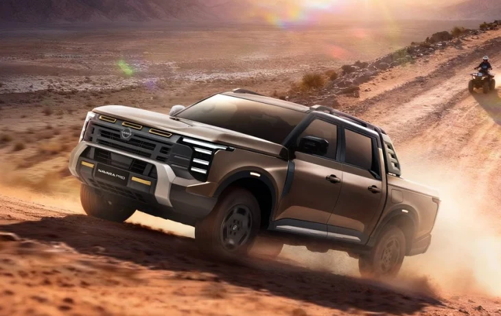 Ещё один новый пикап Nissan Navara: китайская родословная и приставка