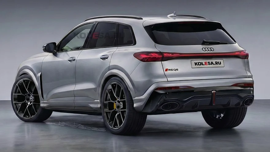 Рендер нового Audi RS Q5 в разных цветах