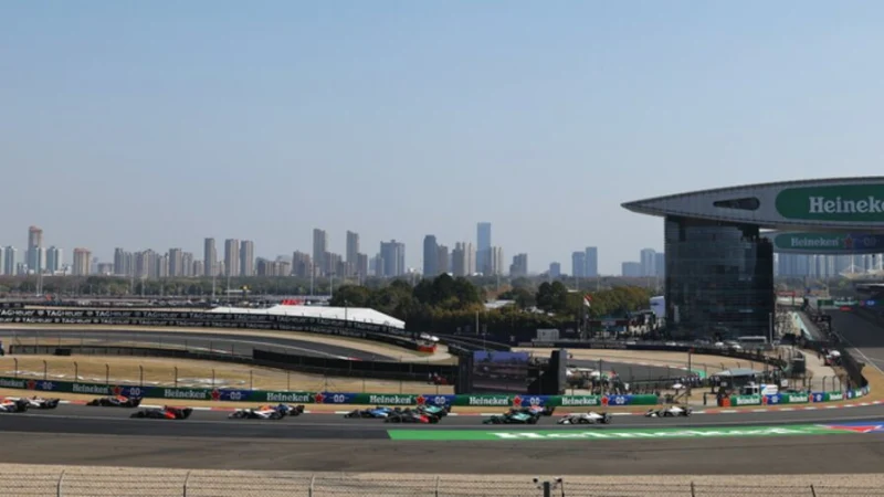 Трансляция гонки Формулы 1 в Китае