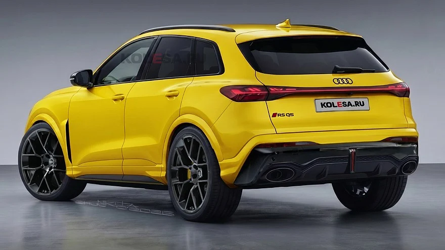 Рендер нового Audi RS Q5 в разных цветах