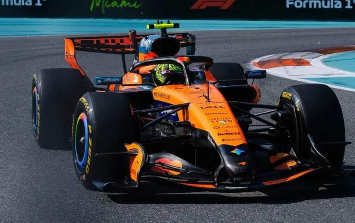 Ландо Норрис выиграл спринт в Майами, у McLaren &ndash; дубль