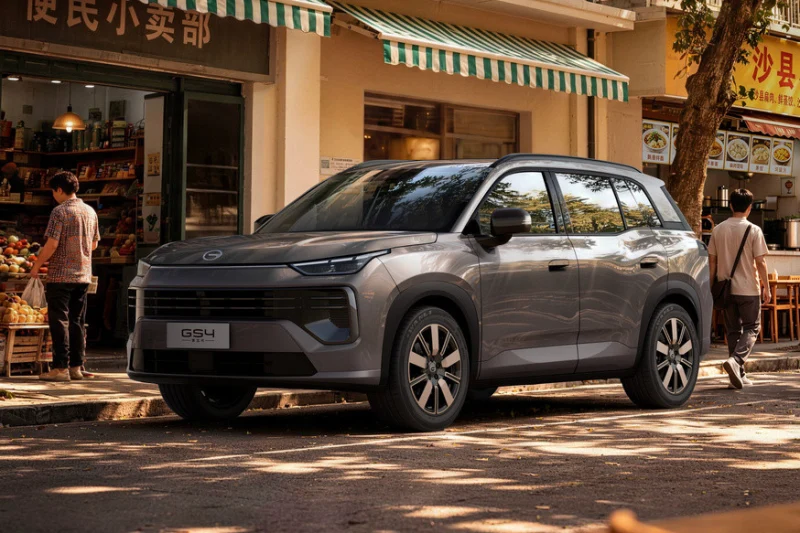 GAC GS4, который представлен и в России: анонсирован кроссовер нового поколения