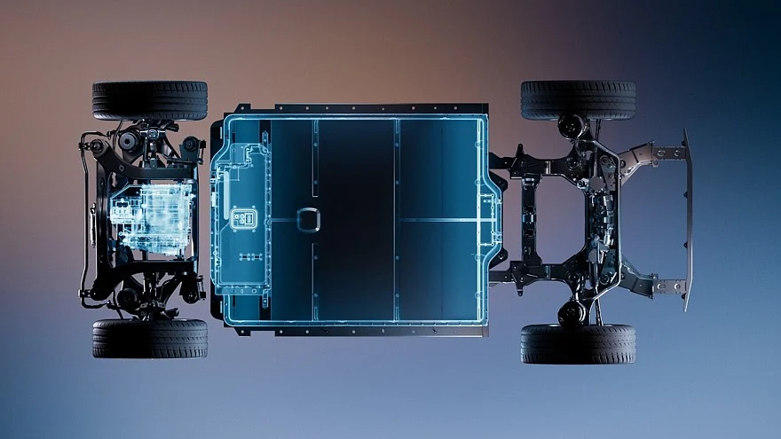 Варианты исполнения платформы RGEV medium 2.0 для электромобилей