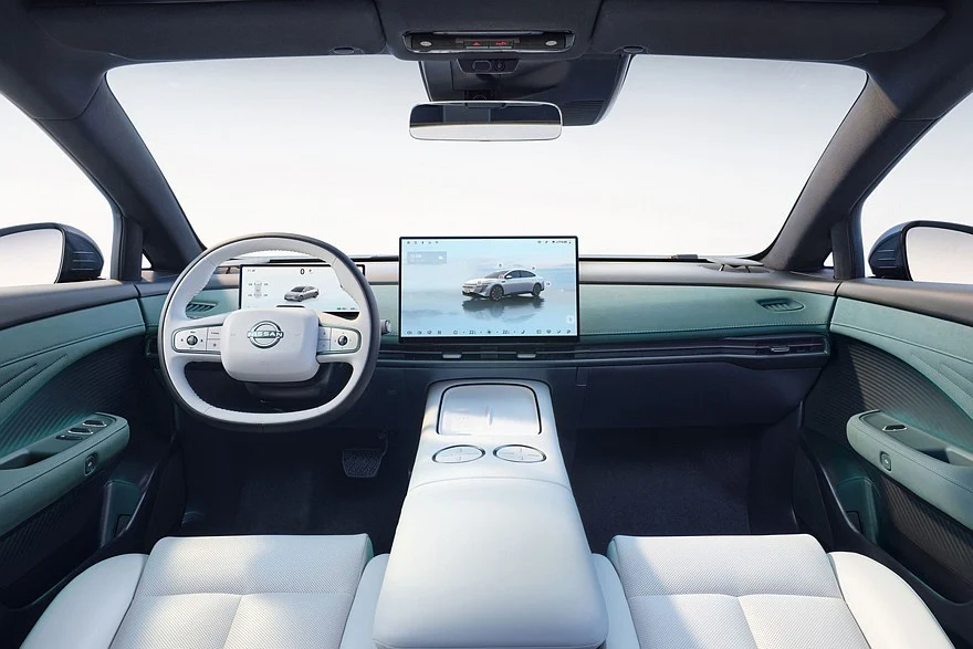 Исходный седан Nissan N7 образца 2025 года