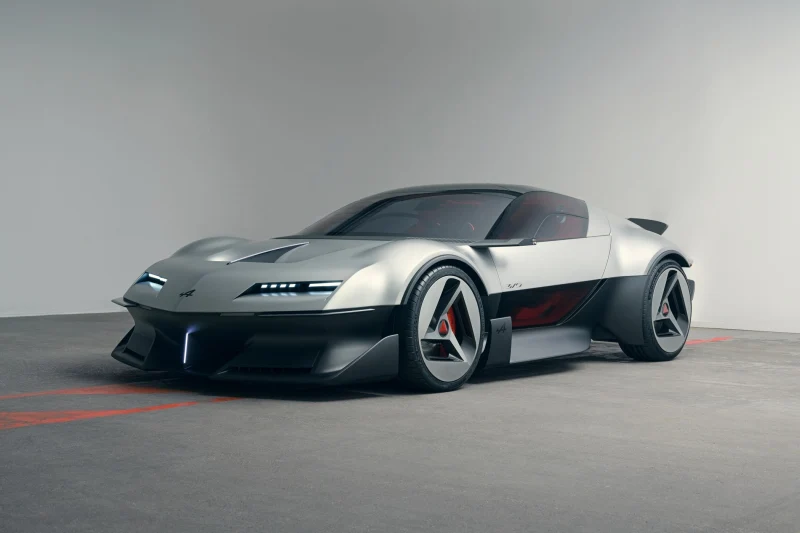 Заднемоторное купе Alpine A310 возродилось в виде электромобиля с эстетикой 1970-х