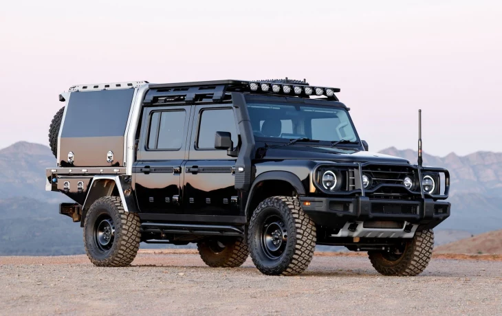 Рамный пикап Ineos Grenadier Quartermaster превратился в &laquo;монстра&raquo;