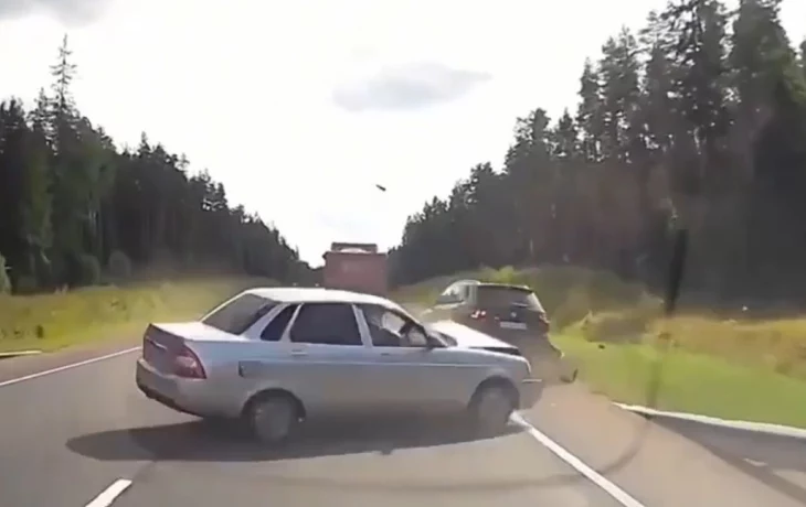  ДТП на трассе Сортавала — Приозерск: водитель &laquo;Лады&raquo; не справился с управлением