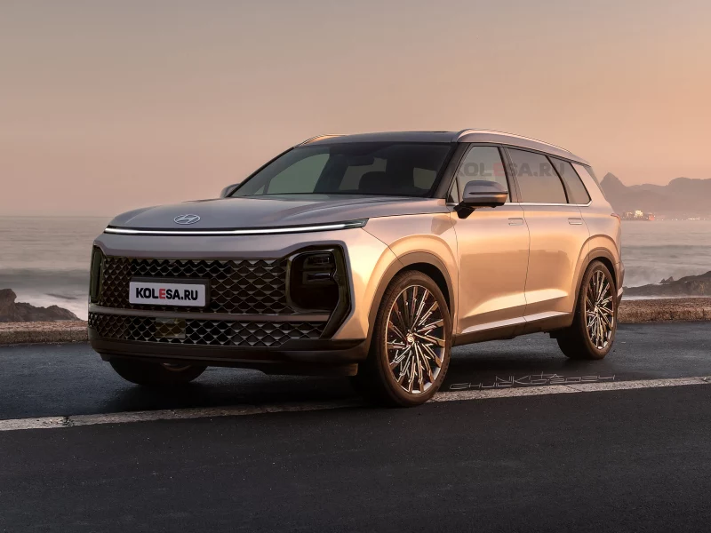 Новый Hyundai Palisade: первые изображения