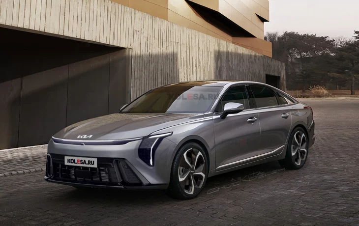 Рестайлинг Kia K8: новые изображения