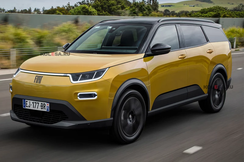 Новый кроссовер Fiat Multipla поборется за покупателей с Dacia Duster: первое изображение