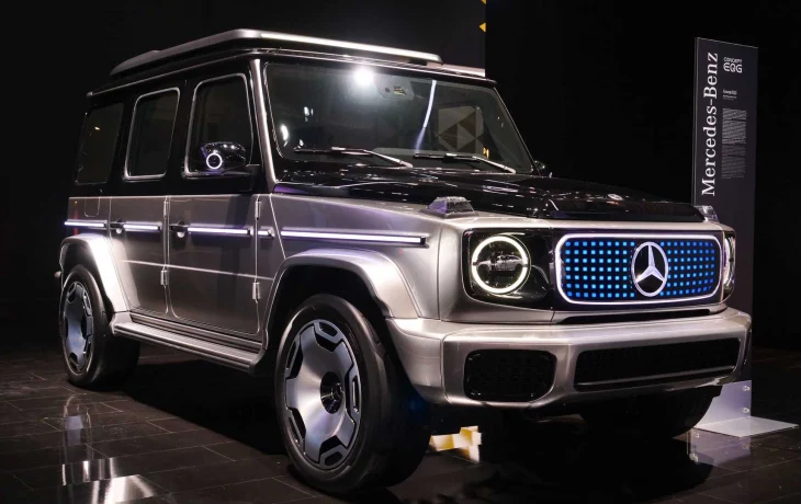 Раскрыты подробности об электрическом &laquo;Гелике&raquo; Mercedes-Benz 2