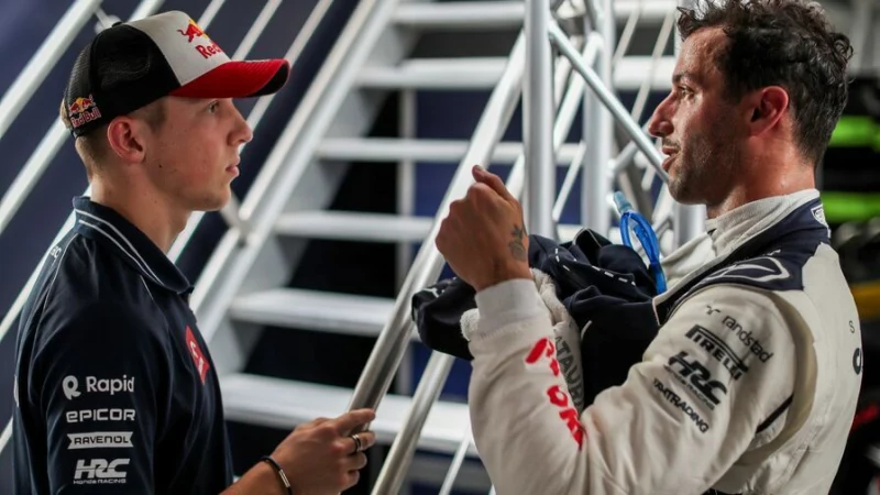 &laquo;У меня собеседование на работу!&raquo; Риккардо &ndash; о тестах с Лоусоном, Цунодой и Ивасой