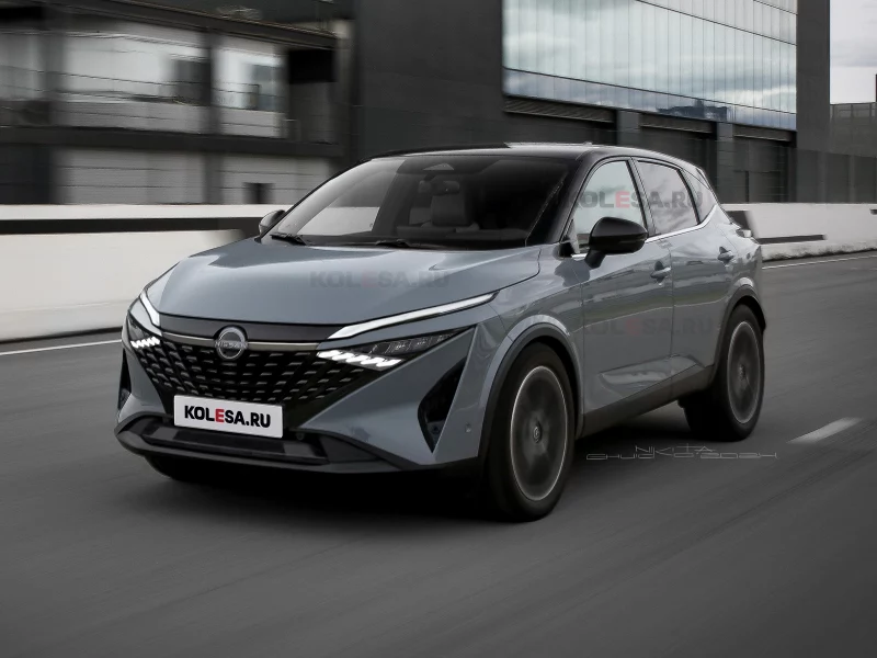 Рестайлинговый Nissan Qashqai: новые изображения