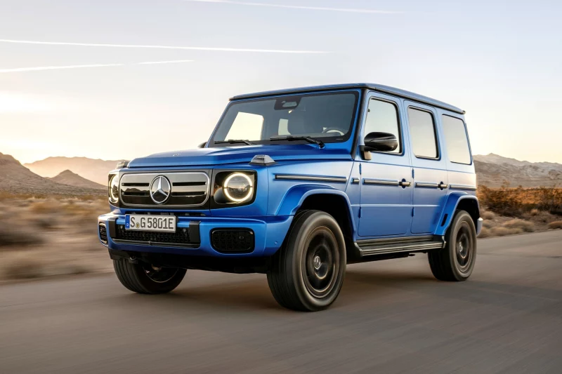 Mercedes-Benz G 580 with EQ Technology: 4 электромотора и виртуальные блокировки
