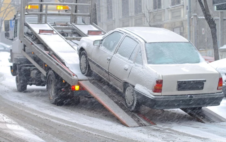 Помощь на дороге &ndash; карта ВЭР